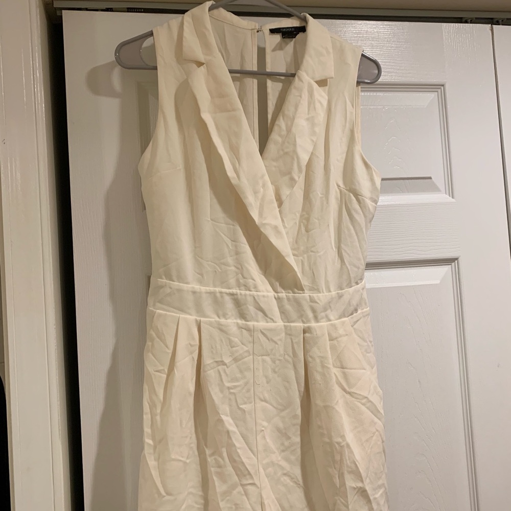 Cream Romper